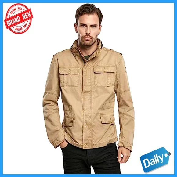 Men's Weatherproof Field Jacket Classic Retro Oversized Fit Active Outdoor